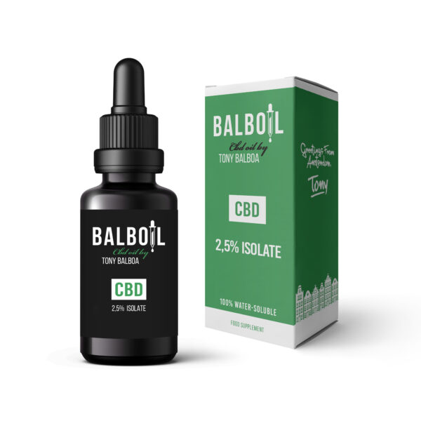 Balboil CBD Oil 2,5% - Isolate